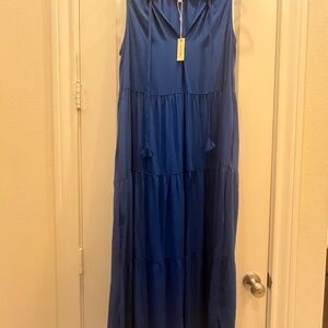 Blue Maxi Dress NWT